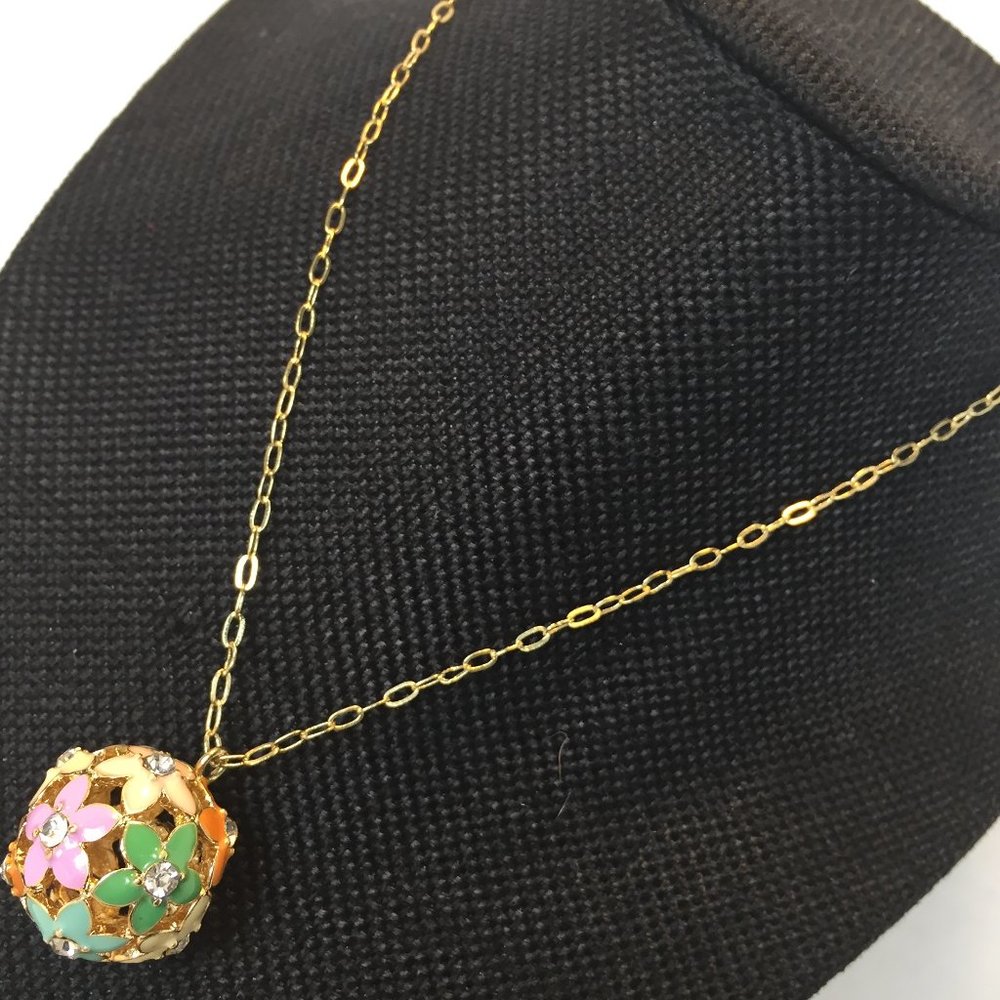 🌺💐🌸JCREW Blooming Flower Long Necklace🌸💐🌺
